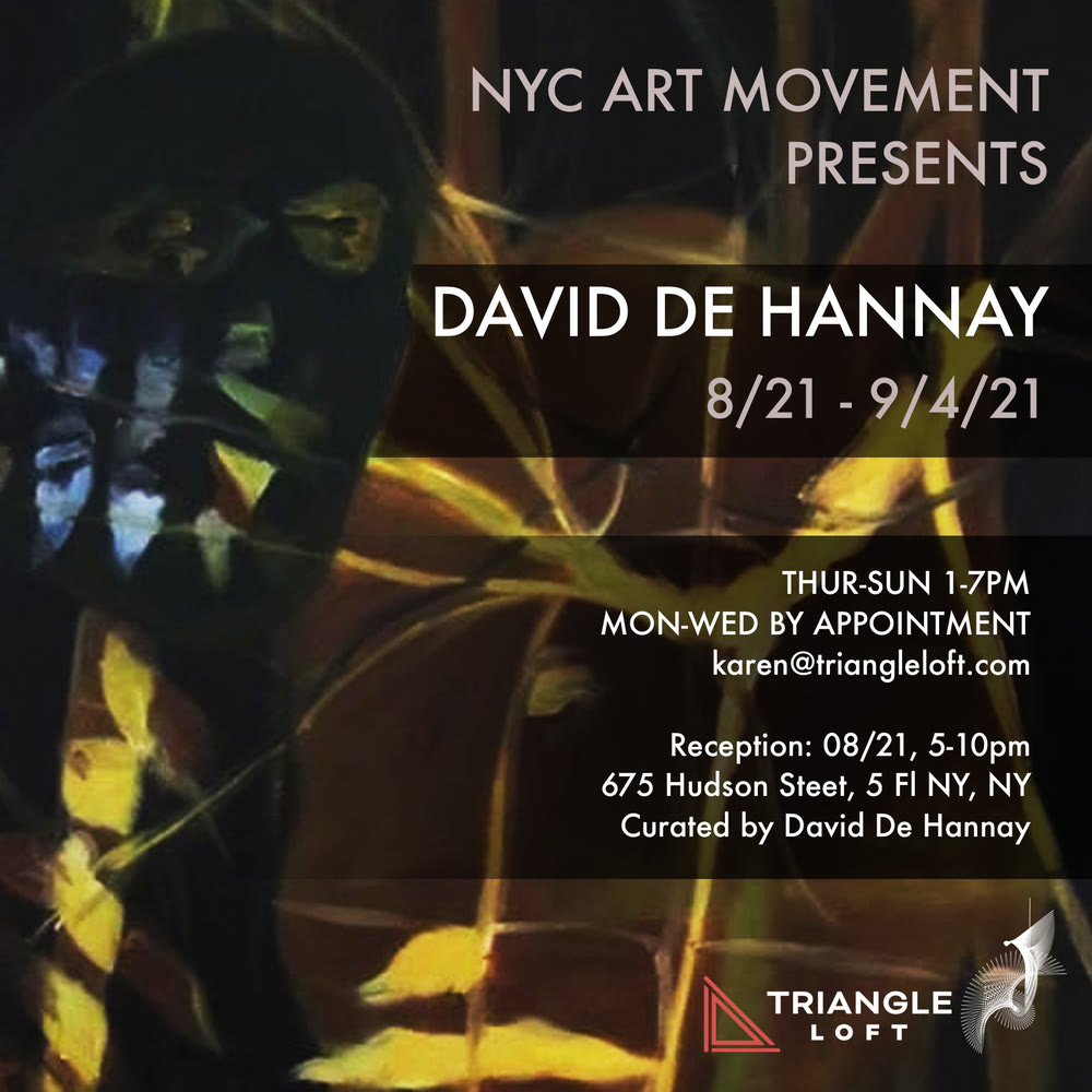 Flier: David De Hannay, Triangle Loft, NYC