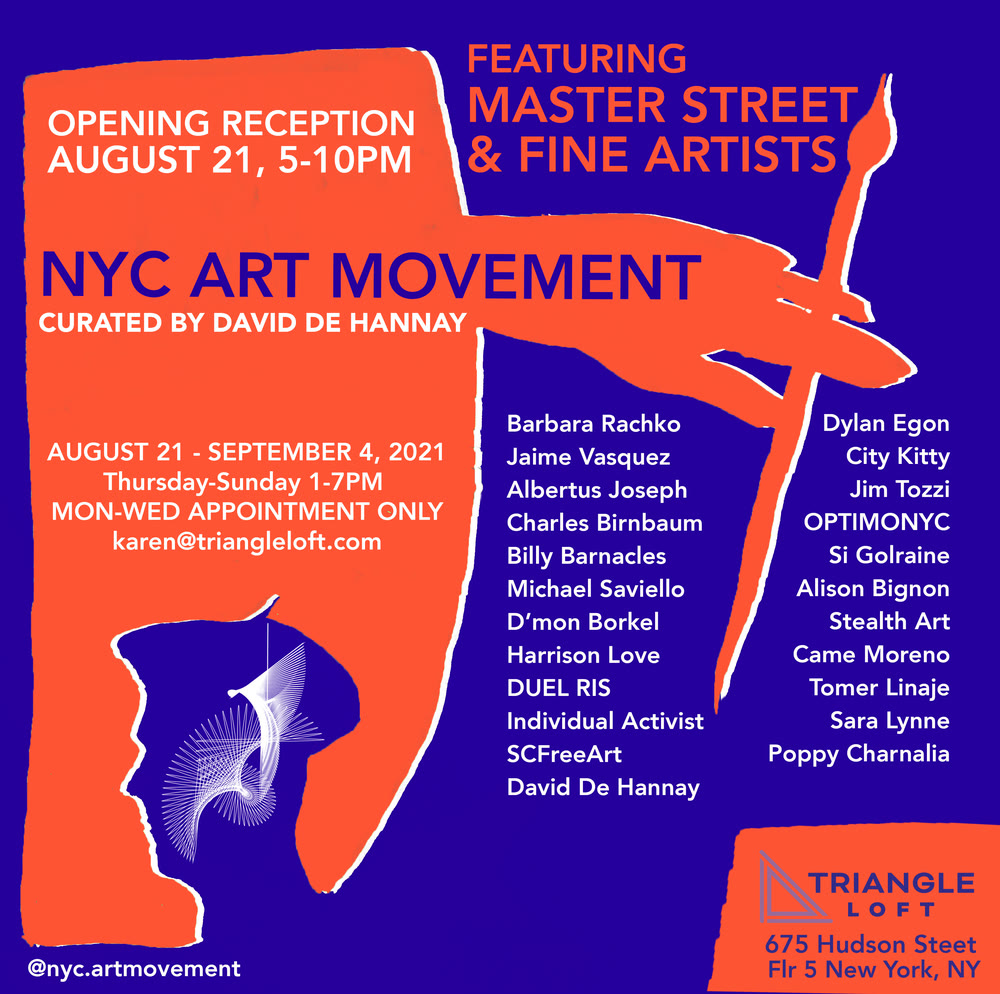 Flier: Group Show, Triangle Loft, NYC