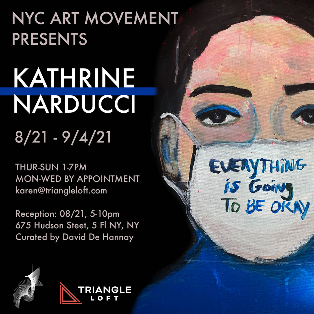 Flier: Kathrine Narducci, Triangle Loft, NYC