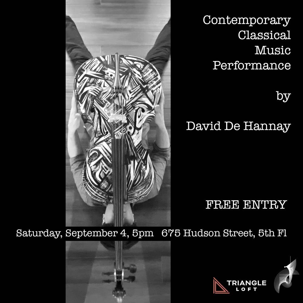 Flier: Musica Clasica, Triangle Loft, NYC