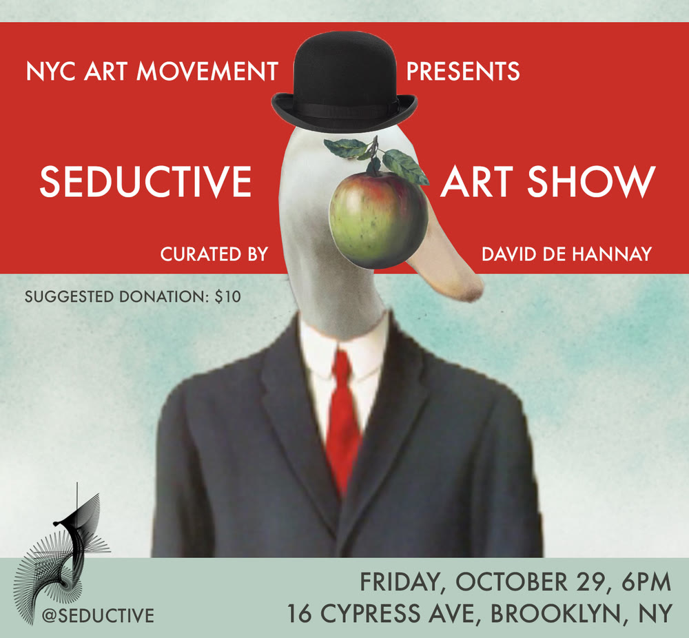 Flier: Seductive, Brooklyn, NYC