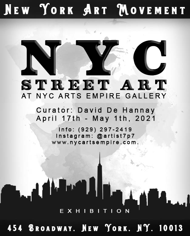 Flier: Street Art, Empire Gallery Soho, NYC